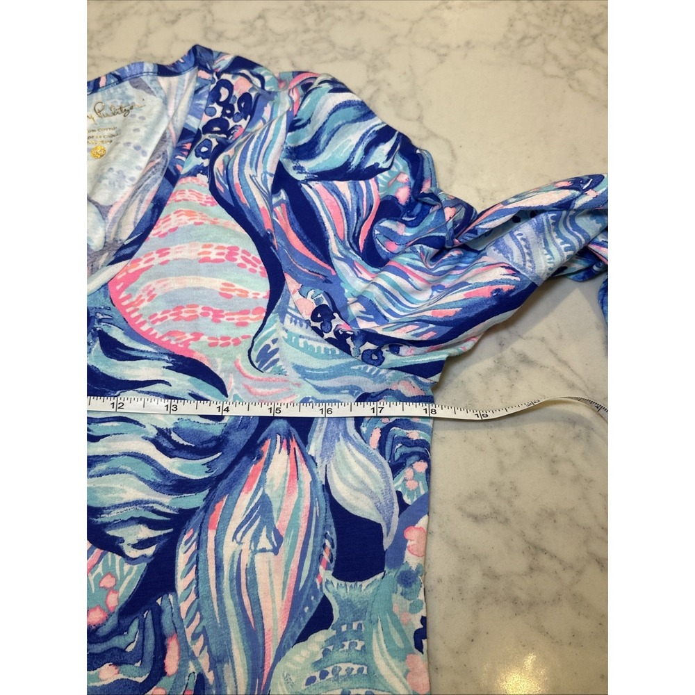 NWT Lilly Pulitzer Beacon Dress Scale Up Twilight Blue Sz Medium - Picture 5 of 6